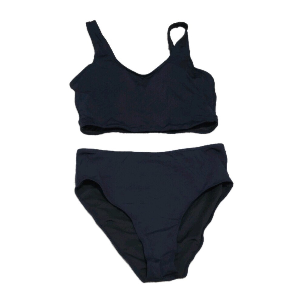 Holipick Swim Suit Medium Women's 2 Piece Bikini Black Bathing Suit